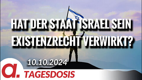 Hat der Staat Israel sein Existenzrecht verwirkt? | Von Peter Haisenko