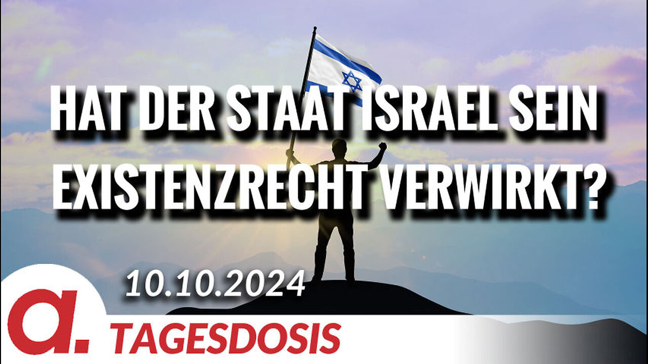 Hat der Staat Israel sein Existenzrecht verwirkt? | Von Peter Haisenko