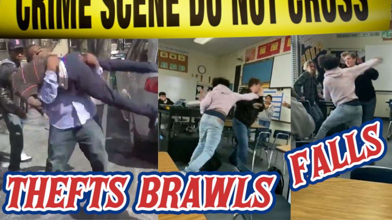 THEFTS, BRAWLS AND FALLS 29