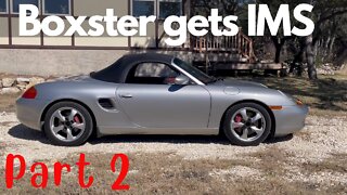 Boxster S finally get IMS Bearing - Part 2