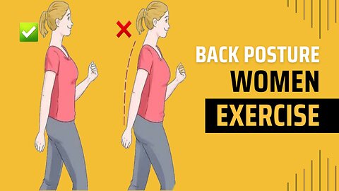 Straighten Your Back Posture With These Home Exercises For Women