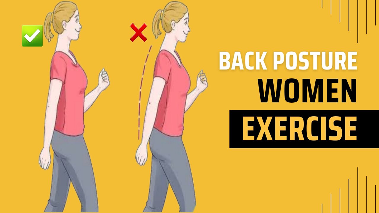 Straighten Your Back Posture With These Home Exercises For Women