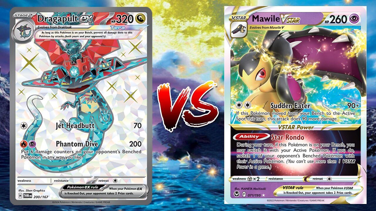 Pokemon TCG Live Dragapult EX VS Mawile VSTAR Sableye!!