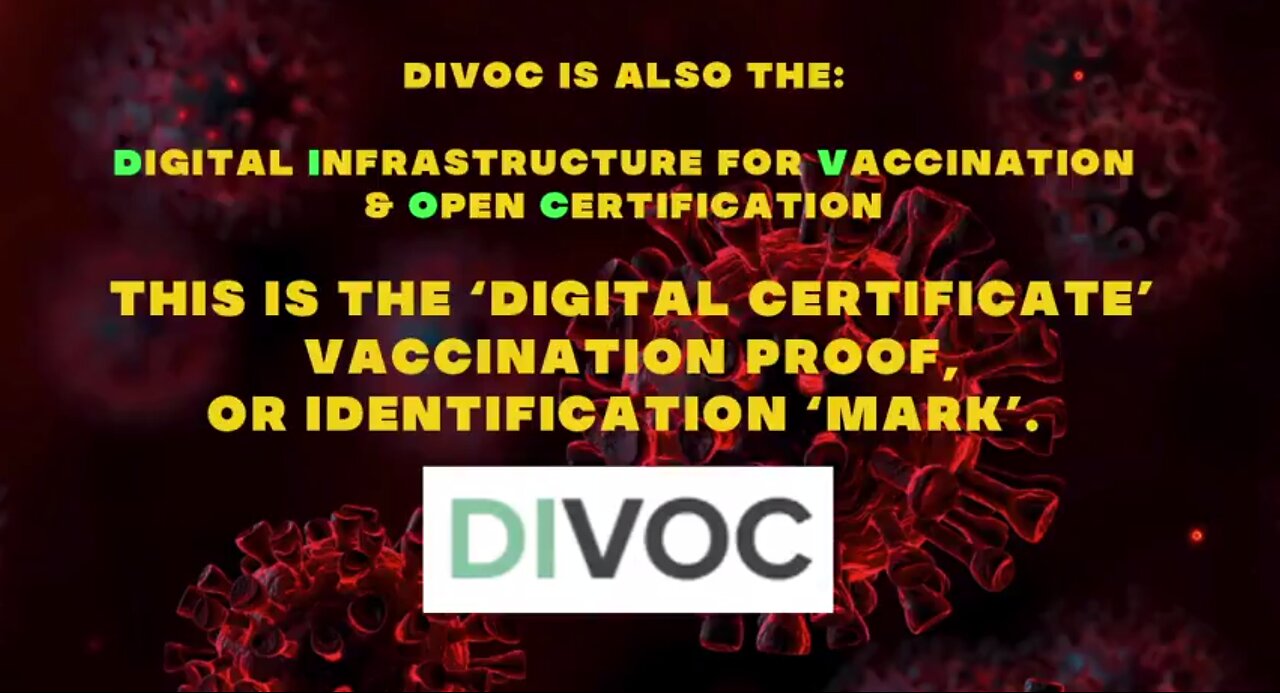 TRUTH SCRUBBED: TWO REAL MEANINGS OF COVID IN REVERSE AS DIVOC