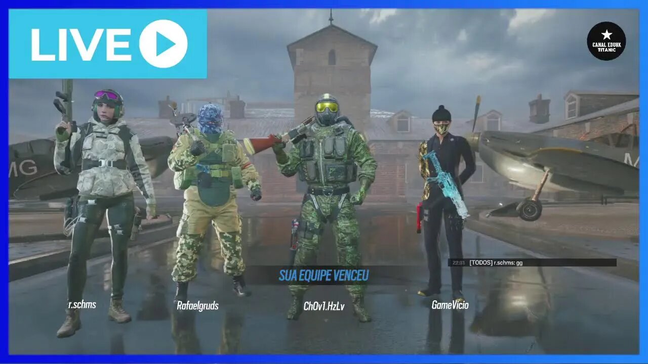Live | Rainbow Six Siege | Canal Edu8K