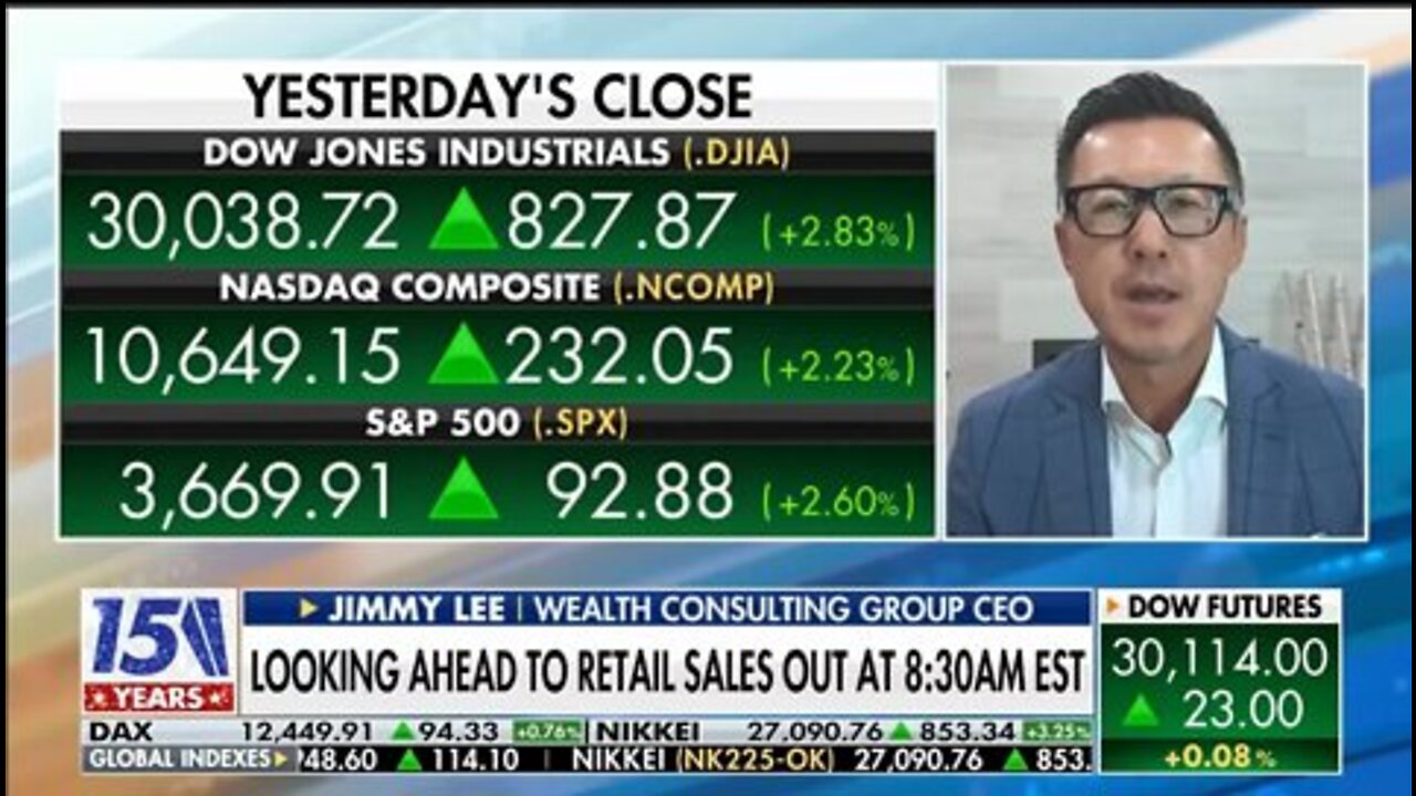 Expect 'good news' from Friday's earnings reports: Jimmy Lee
