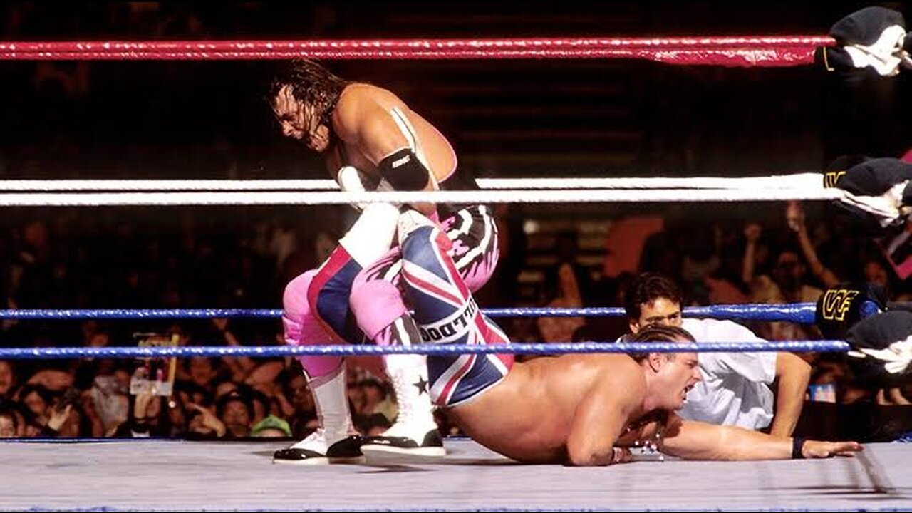 Bret Hart vs British Bulldog SummerSlam 1992 Highlights