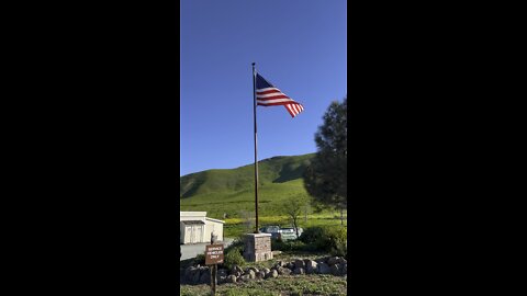 USA Flag @ Black Diamond Regional Preserve