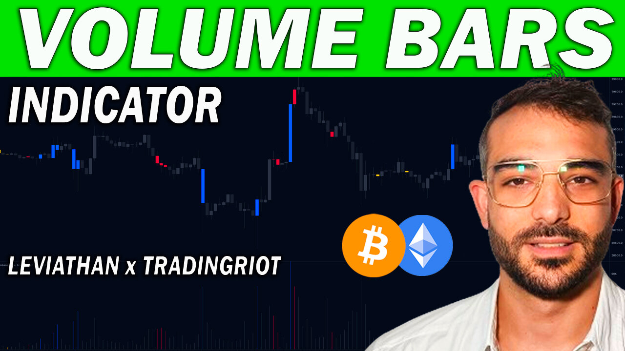 Volume Bars Indicator on TradingView - Leviathan X TradingRiot (Volume Bars Trading Strategy)