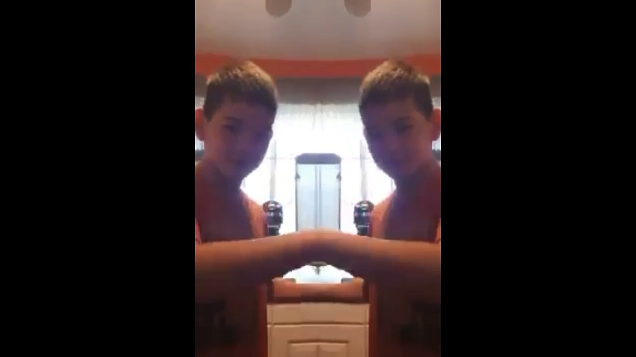 Autistic Kid Hits Crazy Dance Moves!