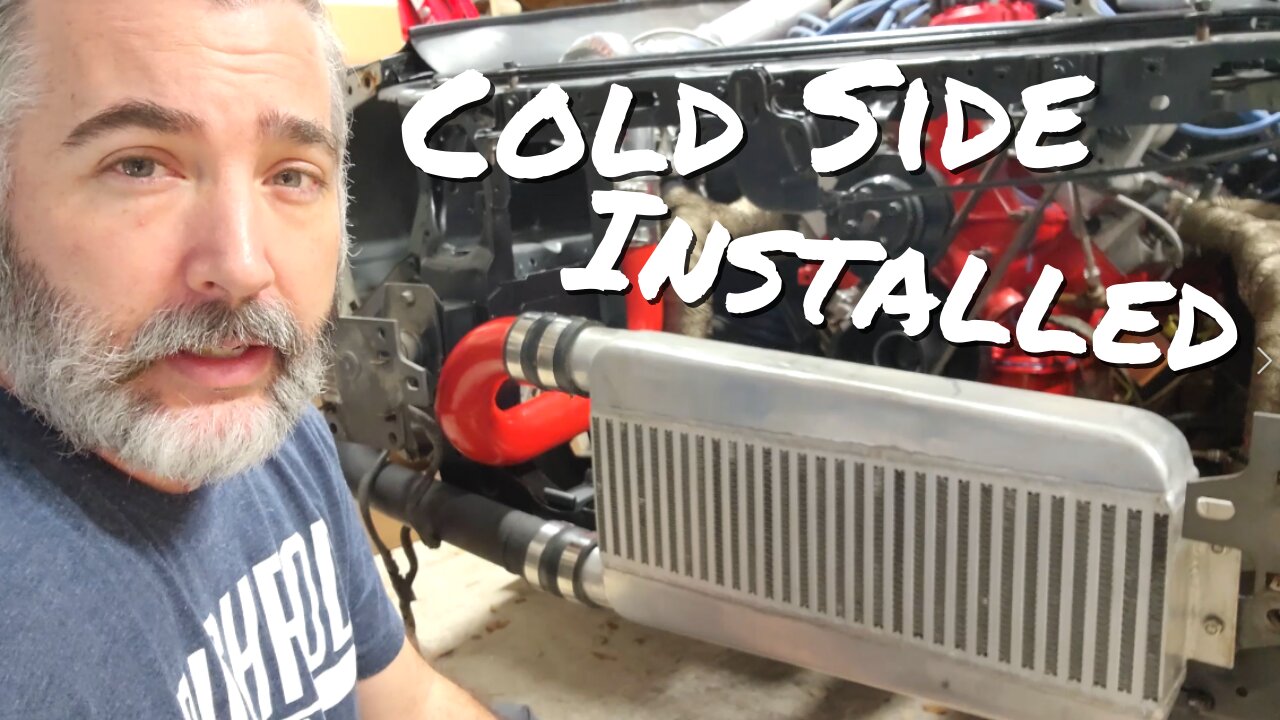 Black Widow Mustang Turbo Build Pt 18 : Cold Side Install