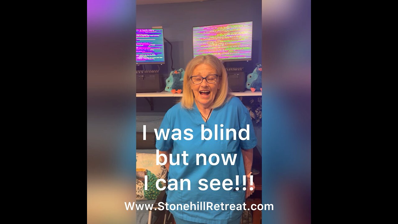Blind for 5 years and not due to EE she can see!
