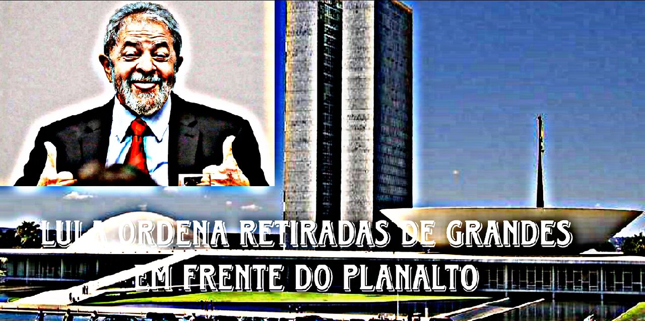 Lula ordena Retirada de grades no Planalto