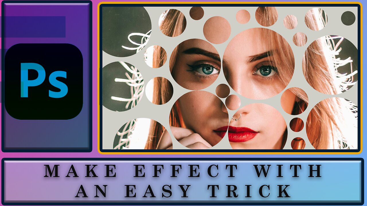 Mask Effect with an Easy Trick in Photoshop / मास्क एफ़ेक्ट विद ईजी ट्रिक फॉटोशॉप मे सीखे