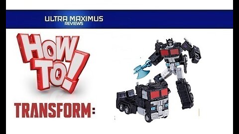 💥 How to Transform Core Class Nemesis Prime (Optimus Prime) Transformers Legacy Evolution