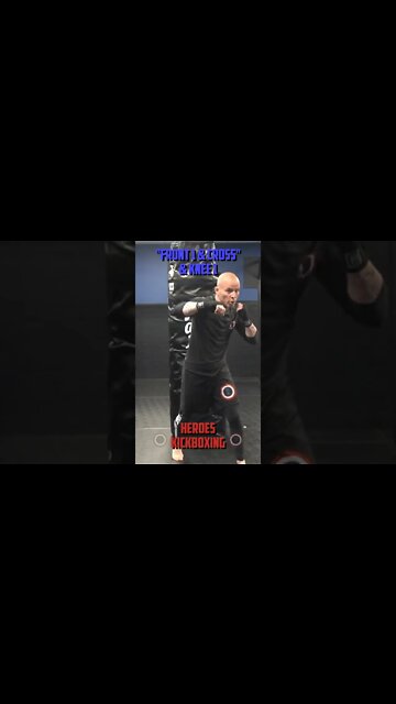 Heroes Training Center | Kickboxing & MMA "How To Throw A Front 1 & Cross & Knee 1" | #Shorts
