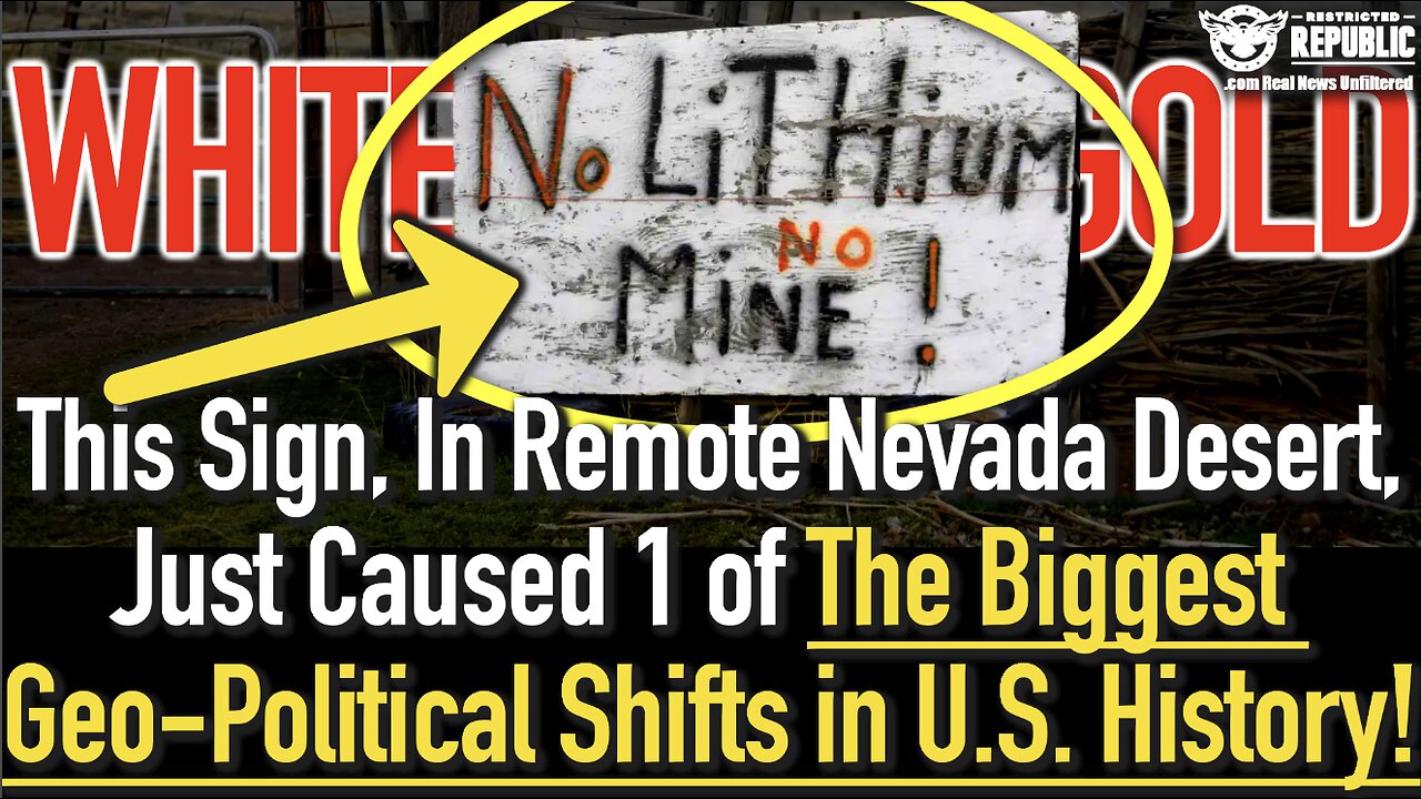 This Sign, In Remote Nevada Desert, Just Caused 1 of The Biggest Geo-Political Shifts in US History