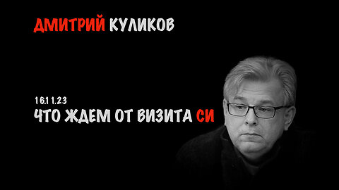 Что ждем от визита Си | Дмитрий Куликов