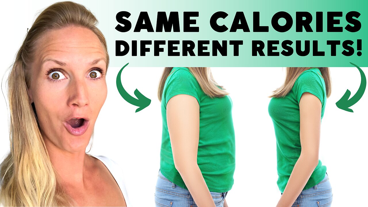 Same #CALORIES Yet Very Different Effect on WEIGHT!