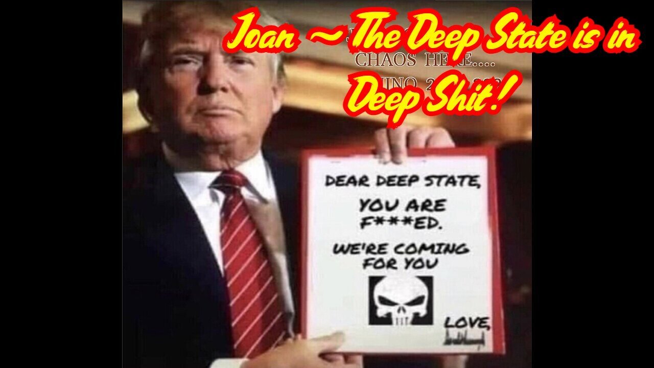 Joan O Savin drops bombshell - The Deep State is in Deep Shit - 2/22/24..