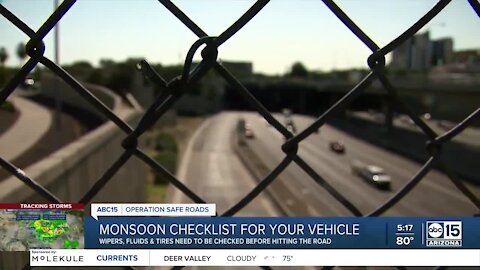 Arizona travel expert breaks down 'Monsoon Checklist' before drivers travel in stormy weather