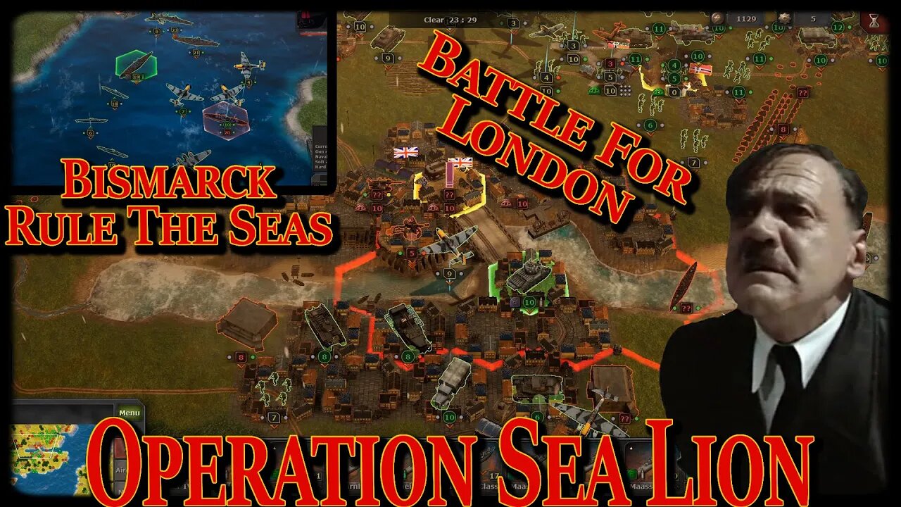 Battle For London; The Bismarck Is Unstoppable!