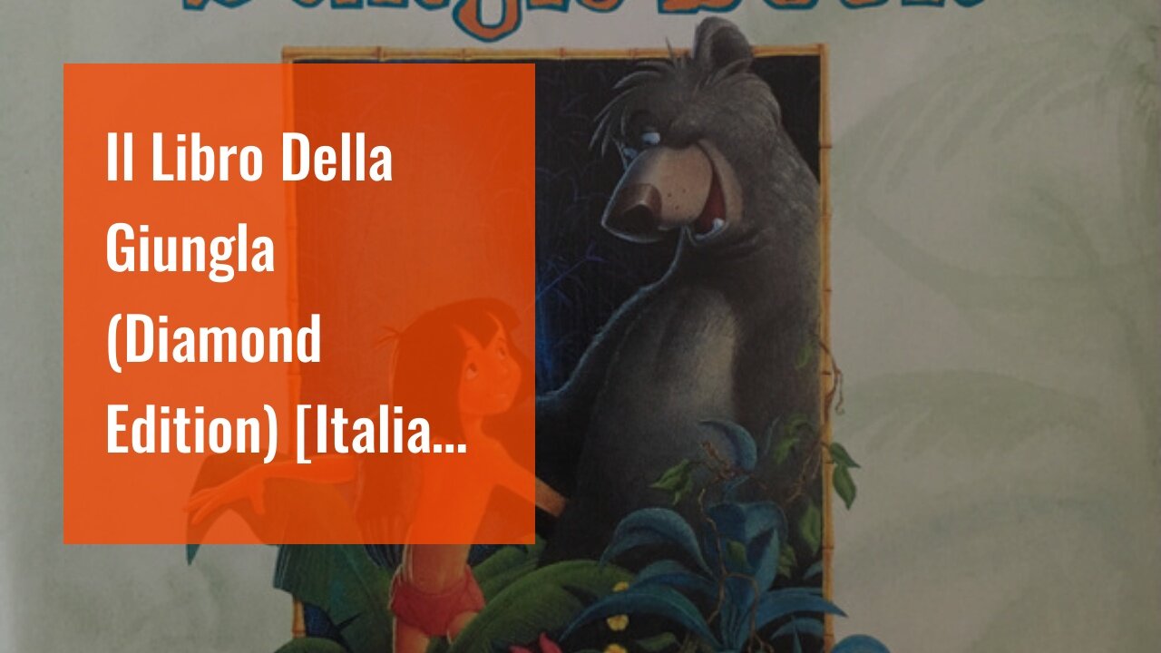 Il Libro Della Giungla (Diamond Edition) [Italian Edition]