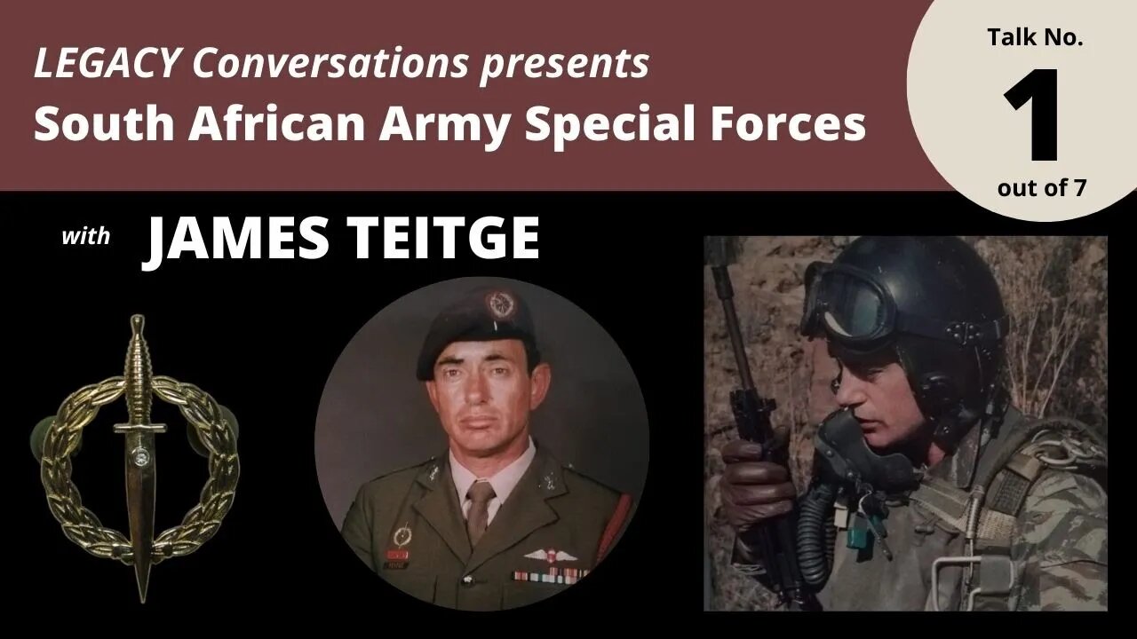 Legacy Conversations - James Teitge - 1 & 5 Recce - Episode 1 English