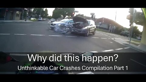 Why did this happen? Unthinkable Car Crashes Compilation Part 1