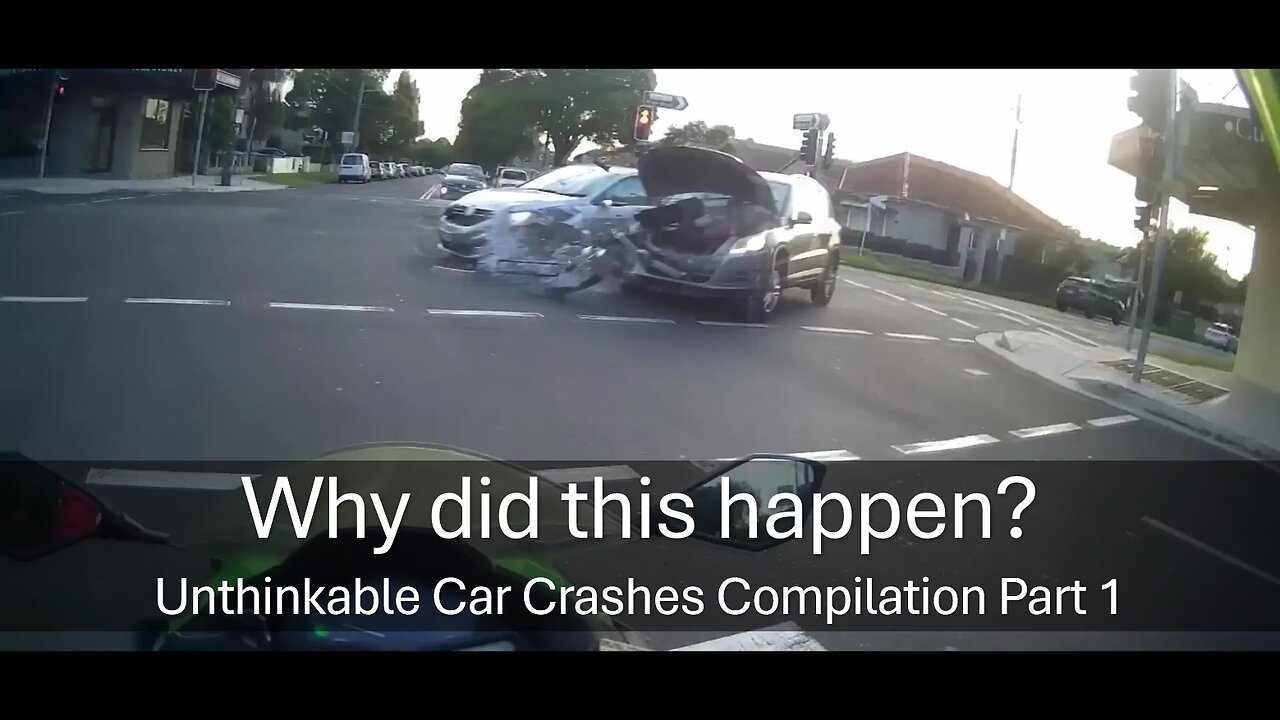 Why did this happen? Unthinkable Car Crashes Compilation Part 1