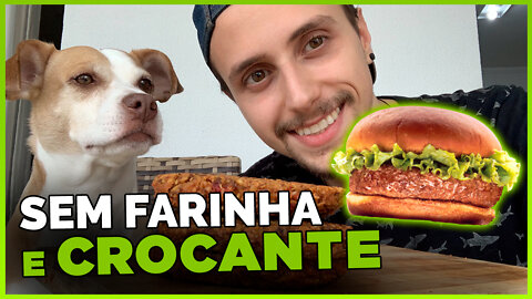HAMBÚRGUER DE LENTILHA BARATO E MUITO FÁCIL