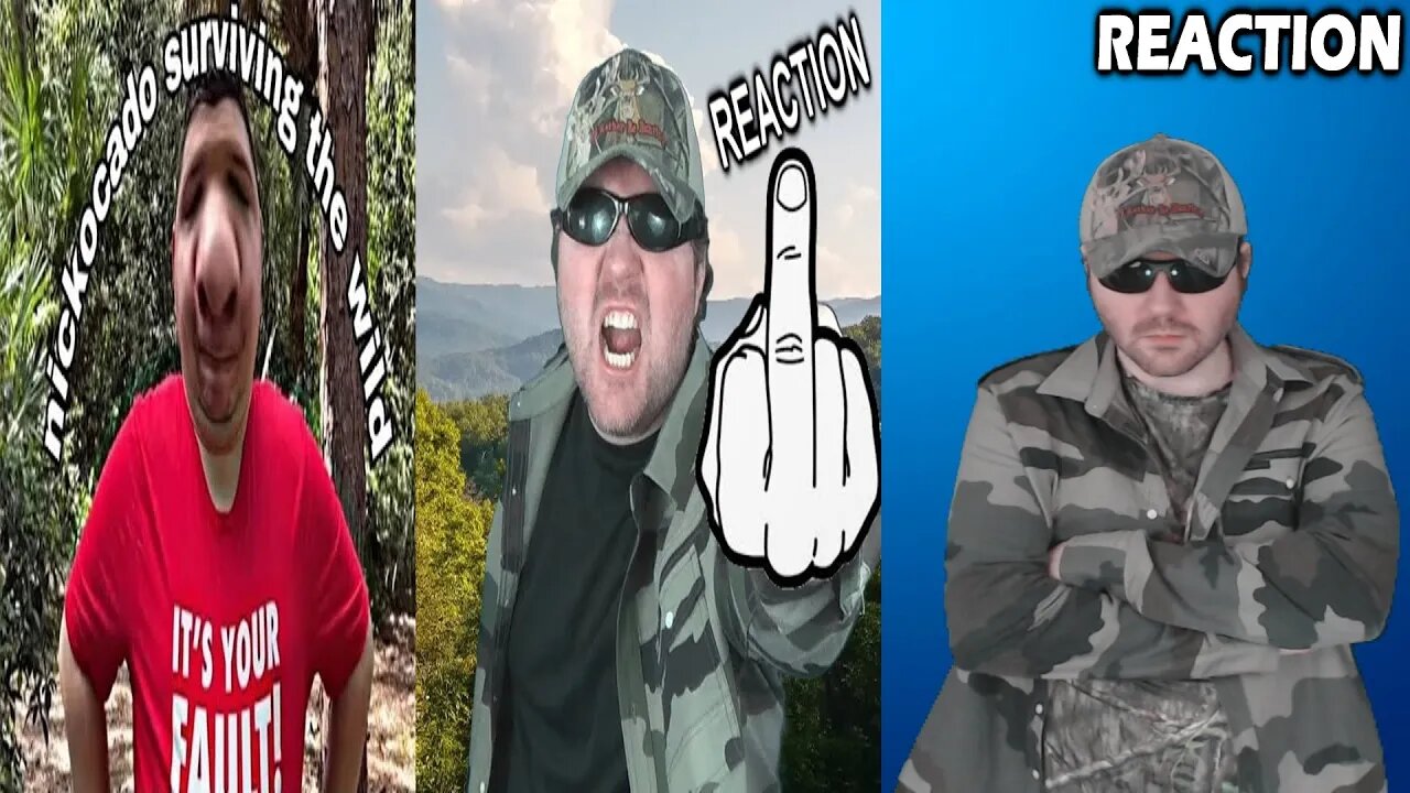 Reacting To My Reaction To Nickocado Surviving The Wild (Spicy Mango) (BBT Reacts) (BBT)