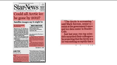 "The Arctic Is Screaming"