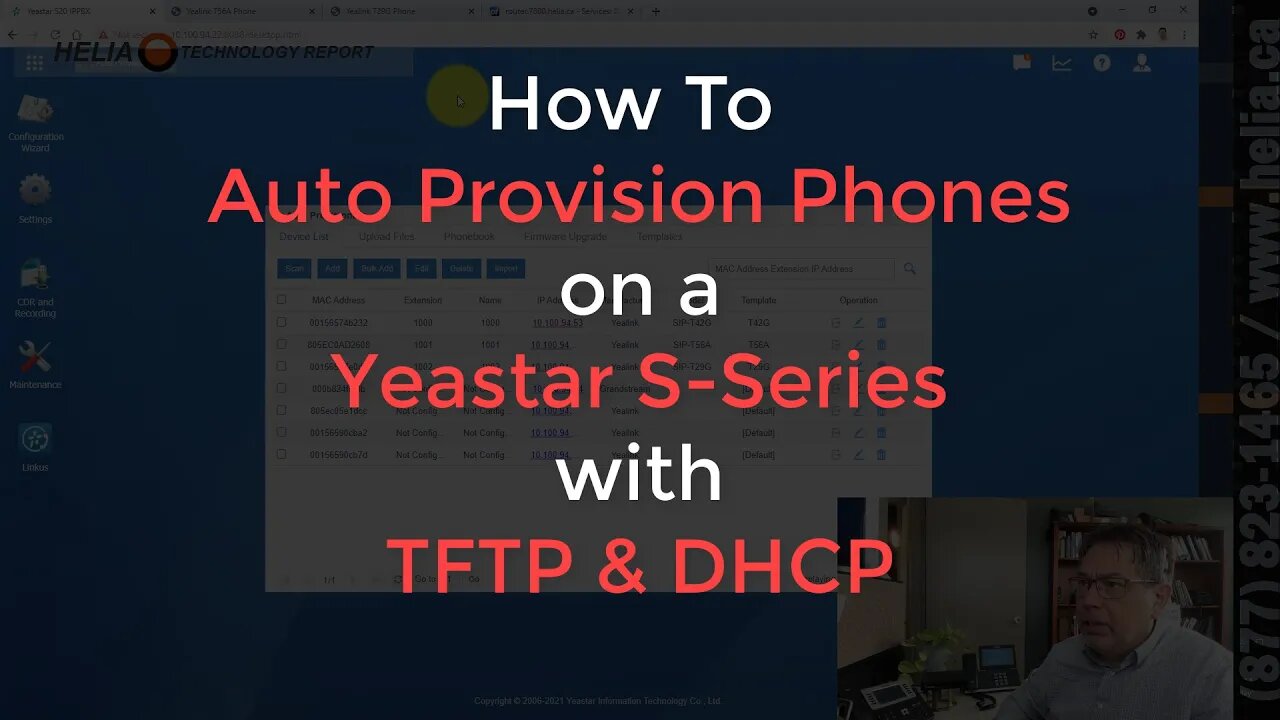 How To auto provisions Phone on a Yeastar S Series with TFTP DHCP