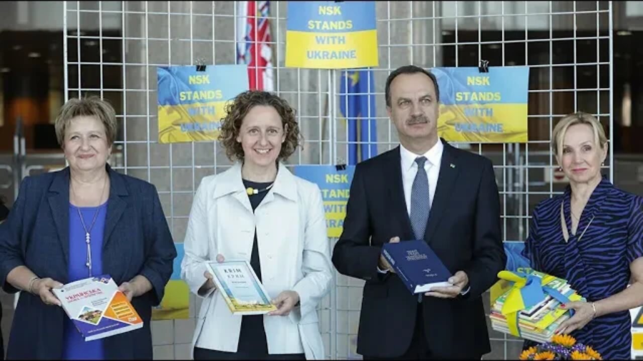 Primopredaja knjiga ukrajinskih autora u NSK