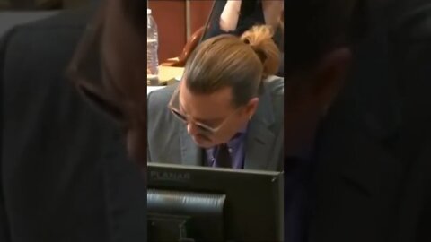 Funny moments from Johnny depp trial #shorts