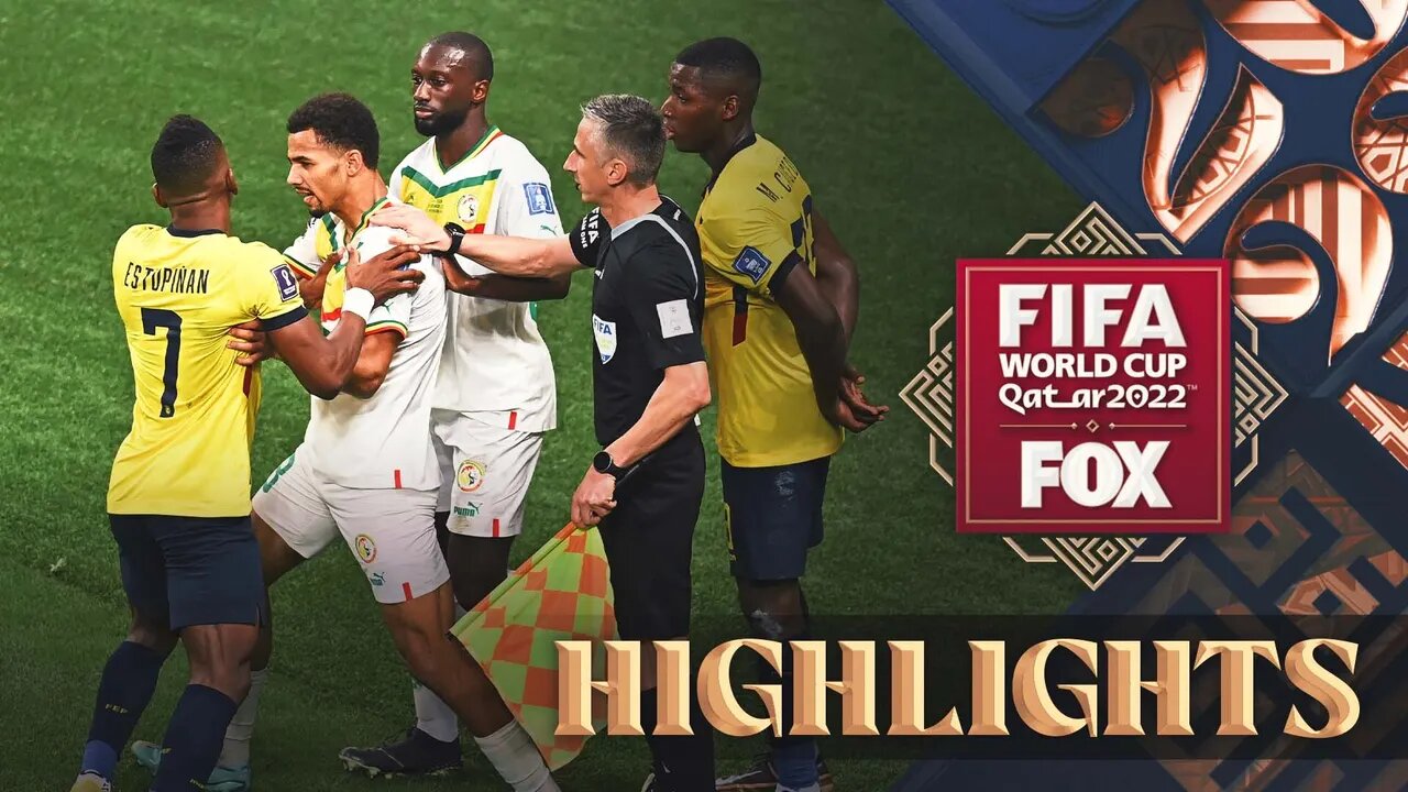 Ecuador vs Senegal Highlights - FIFA World Cup 2022