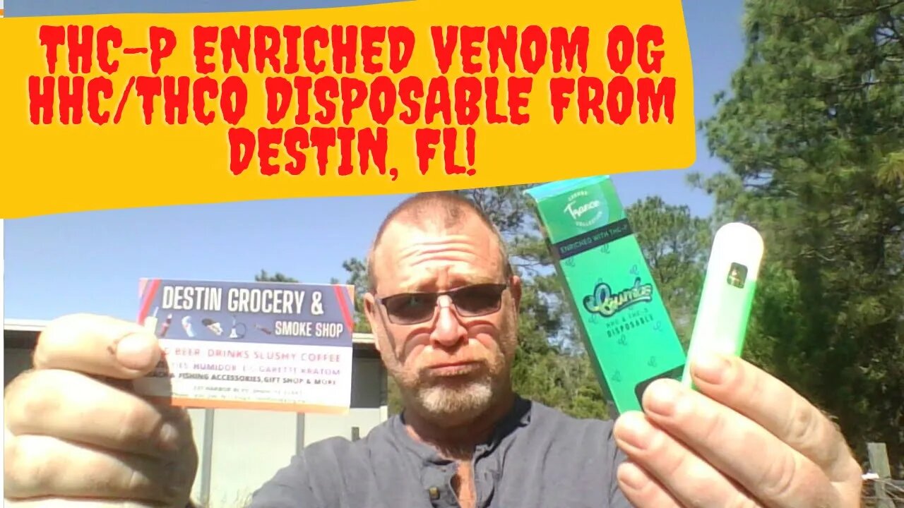 THC-P Enriched Venom OG HHC/THCO Disposable from Destin, FL!