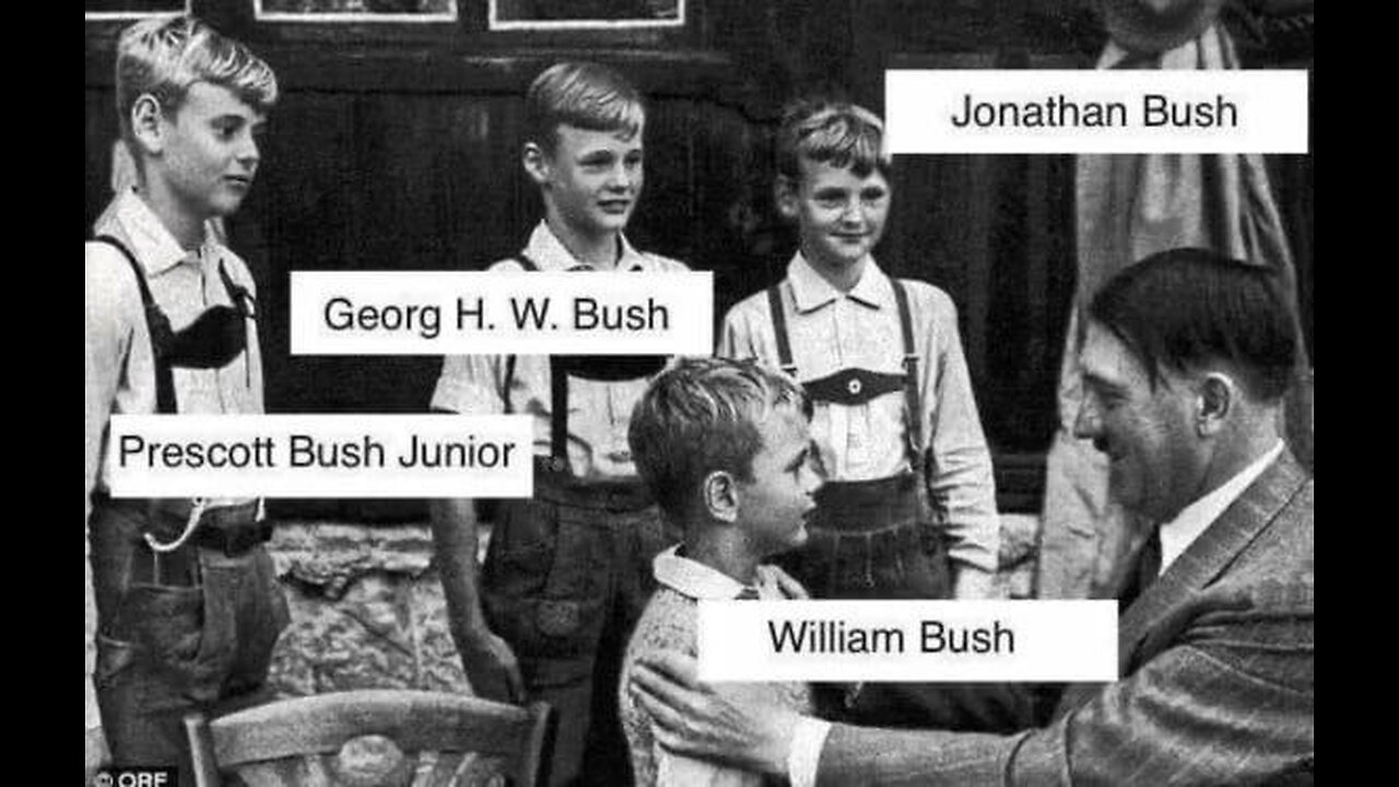 THE BUSH (SCHERFF) NAZI SS CRIME FAMILY- THREE GENERATIONS OF TREASON and HIGH CRIMES