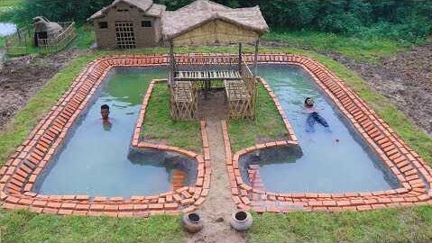 BUILD SWIMMING POOL AROUND THE HUT