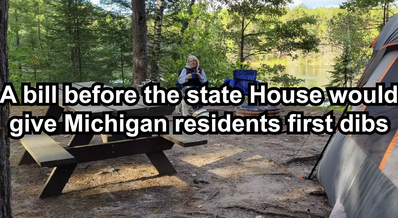 A bill before the state House would give Michigan residents first dibs