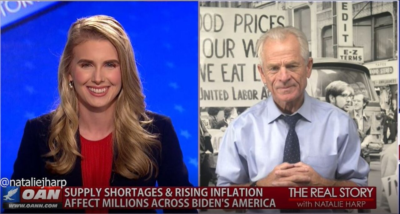 The Real Story - OAN Supply Chain Woes with Peter Navarro