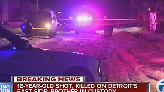 Police: Teenager shot and killed by his own brother