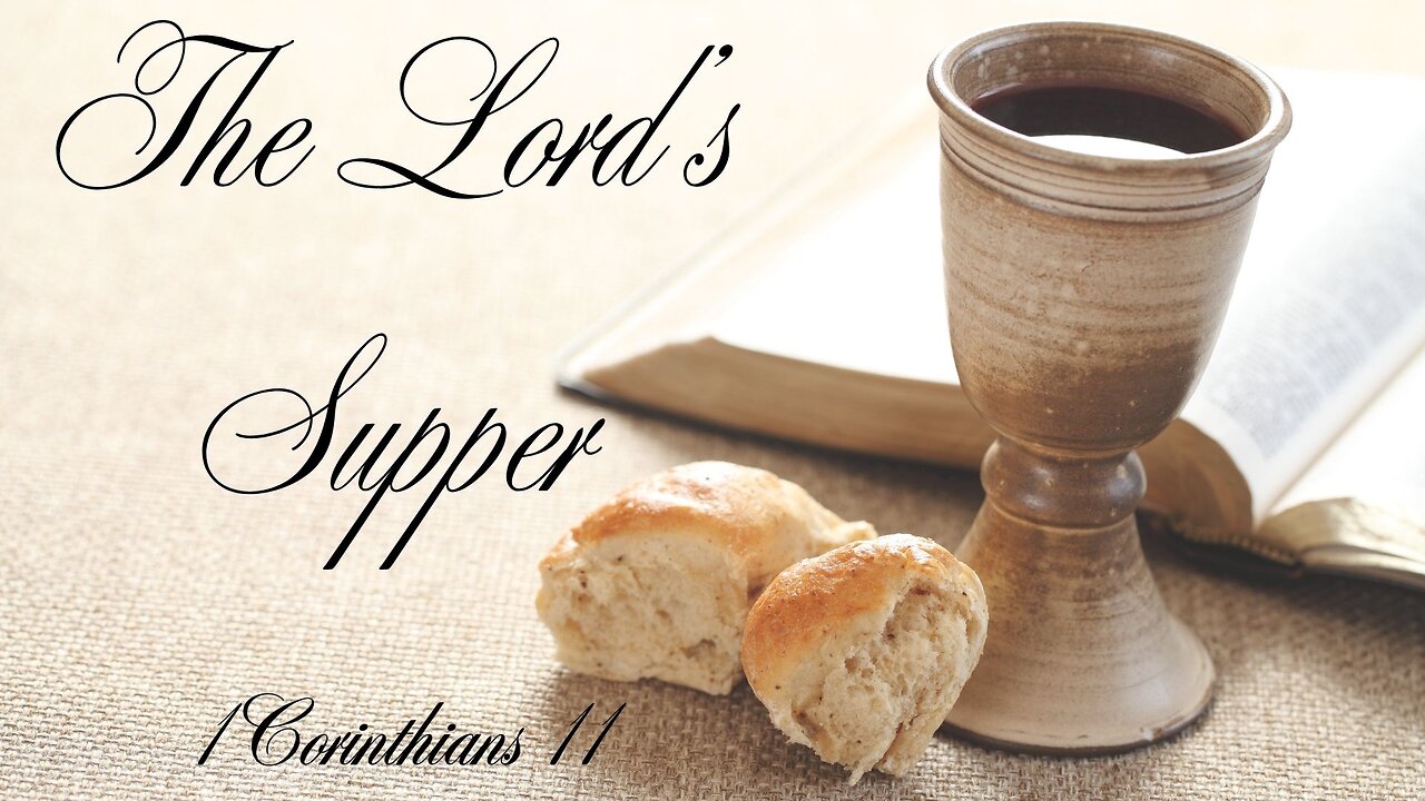 The Lord's Supper - Pastor Jeremy Stout (July 28, 2024)