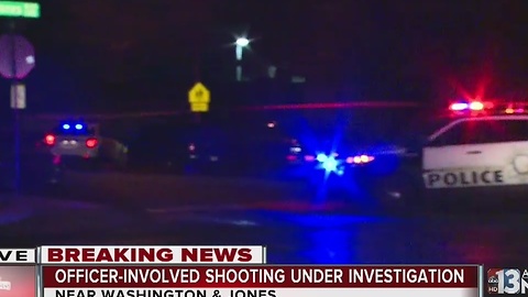 Person shot by Las Vegas police near Jones, Washington