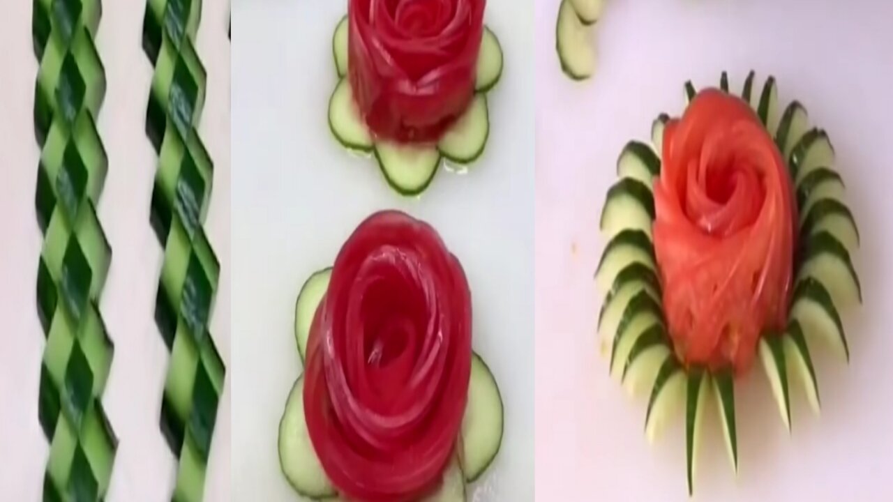 How to Vegetable Carving Easy Ideas