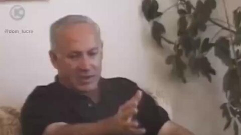 A leaked video from 2001 shows Israeli PM Netanyahu