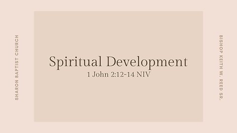 Understanding the Developmental Stages of Believers