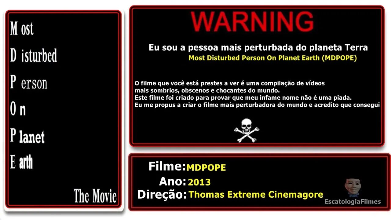 3# MDPOPE - SÉTIMA/OITAVA CAMADA DO ICEBERG DE FILMES PERTURBADORES