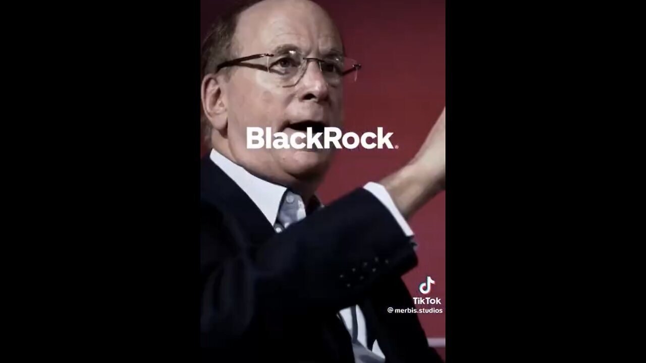 BLACKROCK GLOBALIST ELITES☣️🎪🎭CREATE EVERY CRISIS TO CONTROL HUMANITY 🦠🧪💉🌪️🔥🌐💦🌀🐚💫